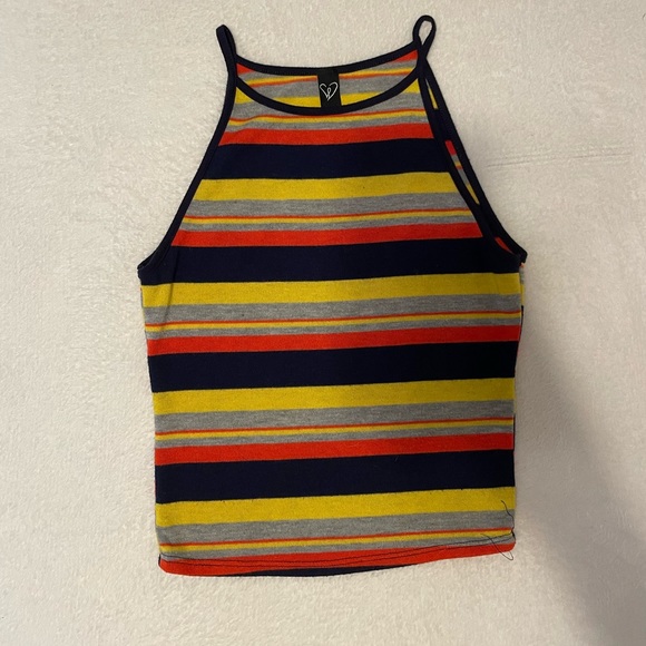 Striped summer tank top - Picture 3 of 3